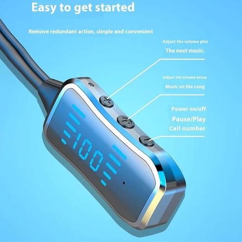 هدفون بلوتوثی اوفی مدل گردنی کد GHF-01