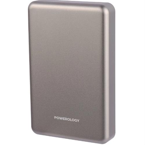 پاوربانک پاورولوجی مدل MAGSAFE ALUMINUM ظرفیت 10000 میلی آمپر