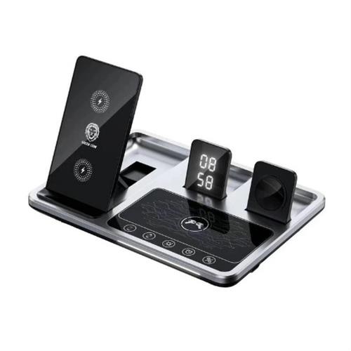 شارژر رومیزی وایرلس گرین لاین 4 در 1