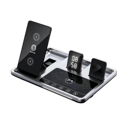 شارژر رومیزی وایرلس گرین لاین 4 در 1