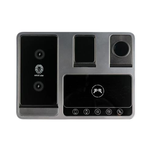 شارژر رومیزی وایرلس گرین لاین 4 در 1