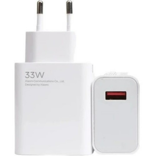 شارژر اصلی گوشی شیائومی 120 وات دو پین تک پورت USB-A